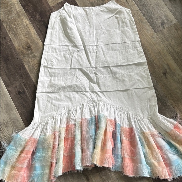 Dresses & Skirts - Jourden tiered layered fringe dress